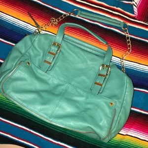 TEAL PURSE